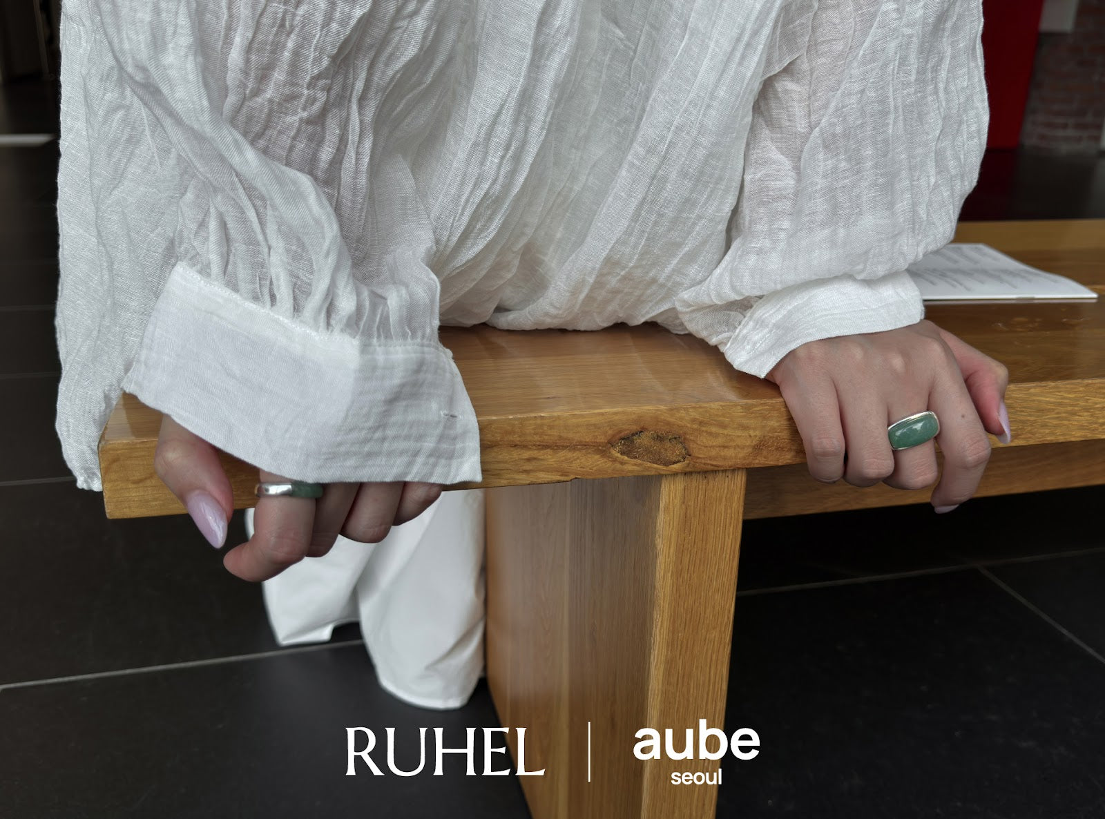 SQUARE JADE RING